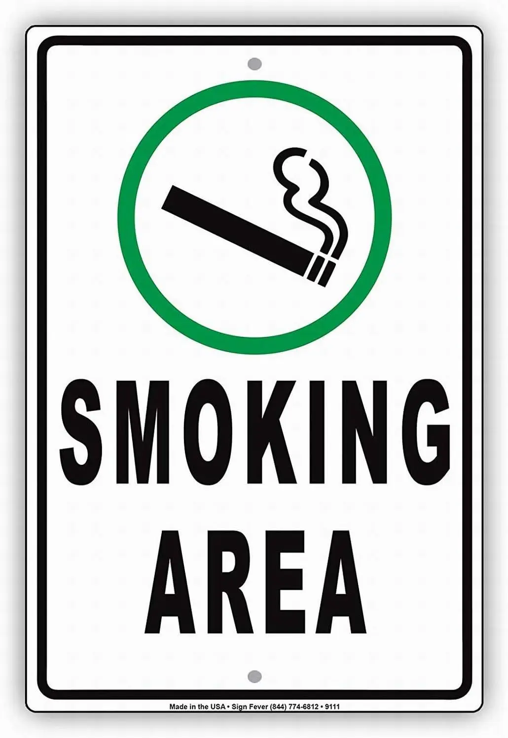 Vaping Store - 安全標識：喫煙・電子タバコ使用可。指定区域。店舗内のみ。壁掛けアート。警告。注意。