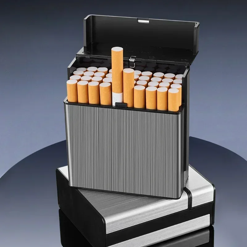 大容量のタバコケース。フリップカバー式で、40本のタバコを収 - Smoking & Vaping Accessories のレビューと価格