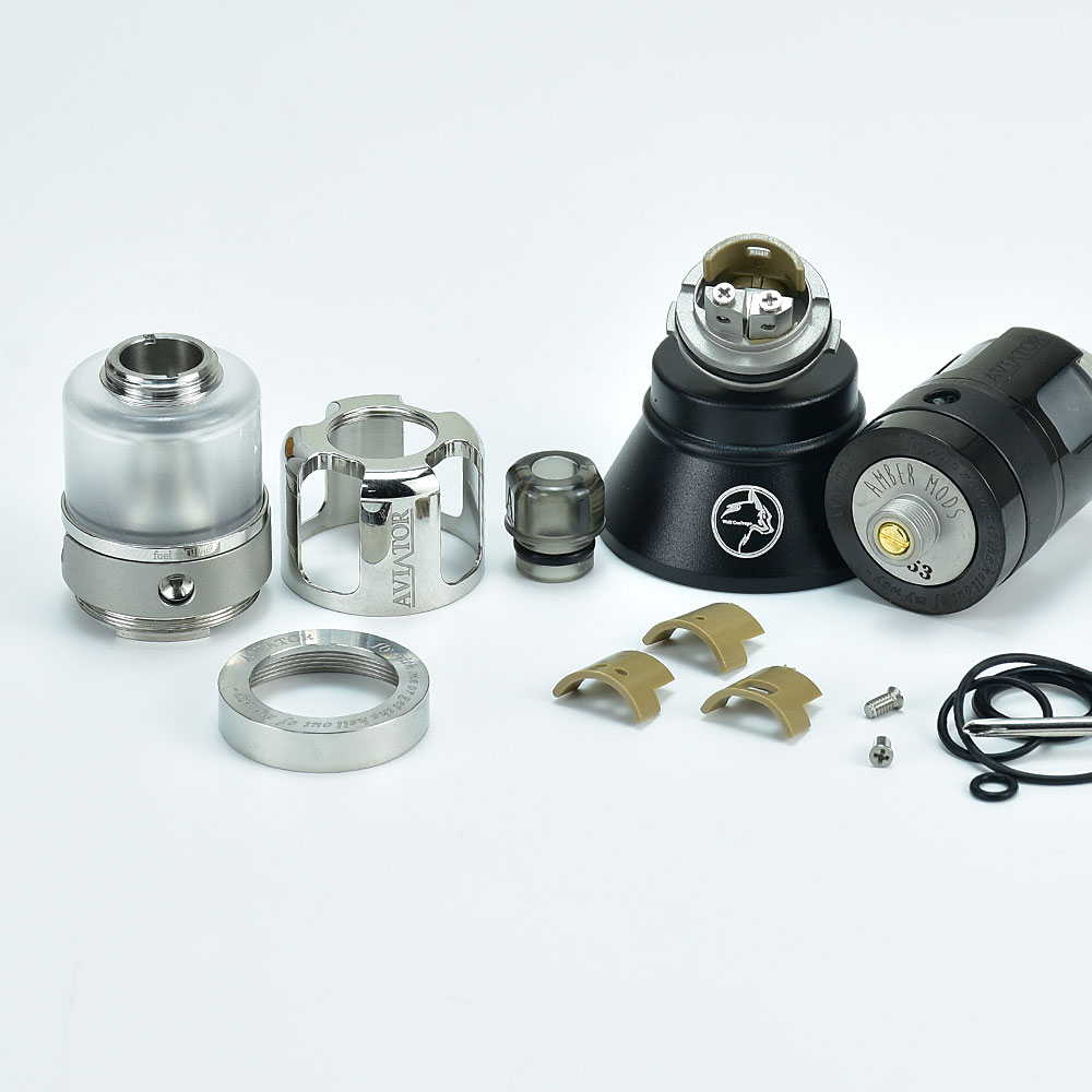 Aviator RTA ベイプタンク 3.5ml 22mm  - Vaping Air のレビューと価格